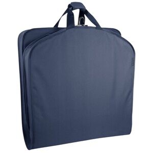 WallyBags NWT navy 40” garment bag carry on travel vacation